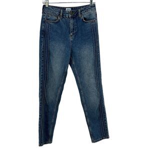 BDG Urban Outfitters Women's Blue Cotton High Rise Denim Mom Jeans Size 27X32